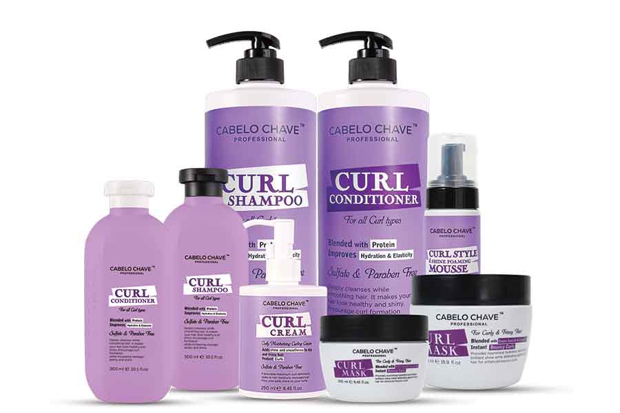 Cabelo Chave Professional Curl Care Series