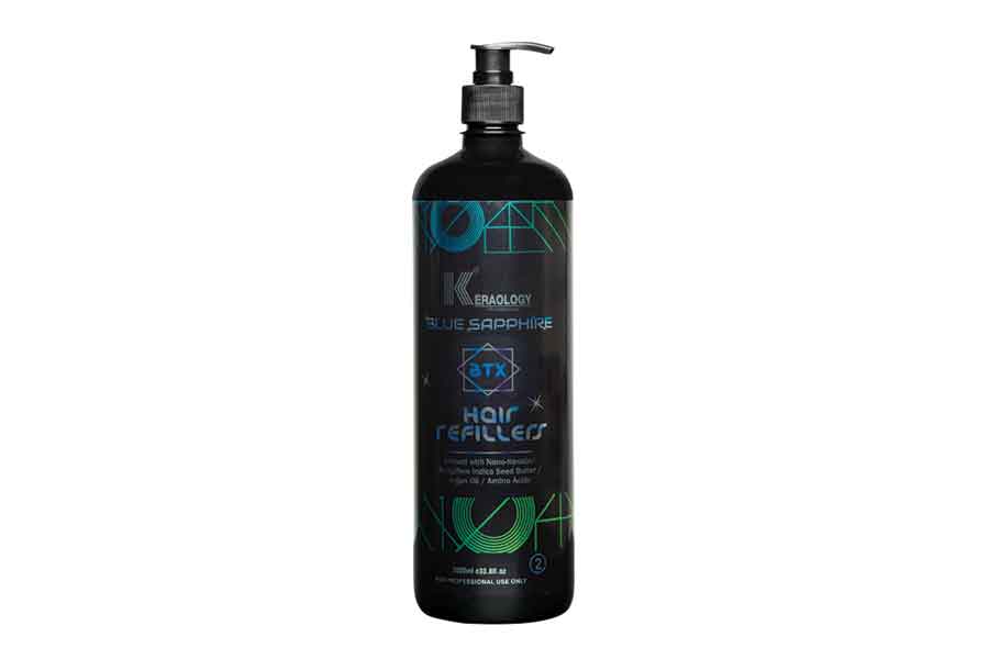 Keraology Blue sapphire Hair Refillers (BTX)