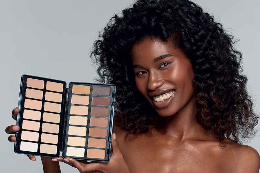 Kryolan Digital Complexion Cream Foundation Palette