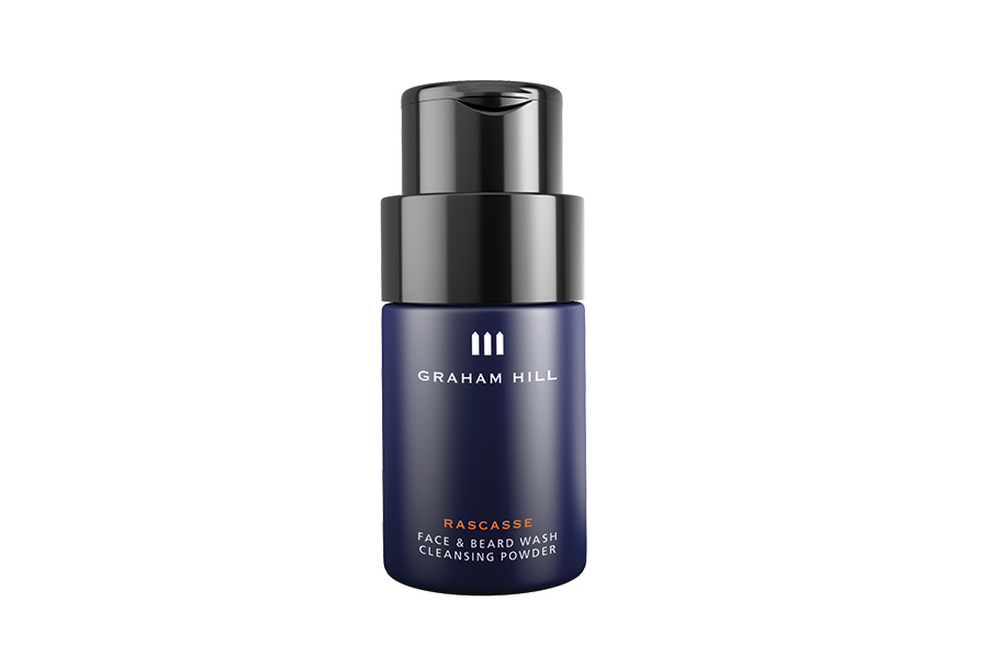 GRAHAM HILL RASCASSE FACE & BEARD WASH CLEANSING POWDER