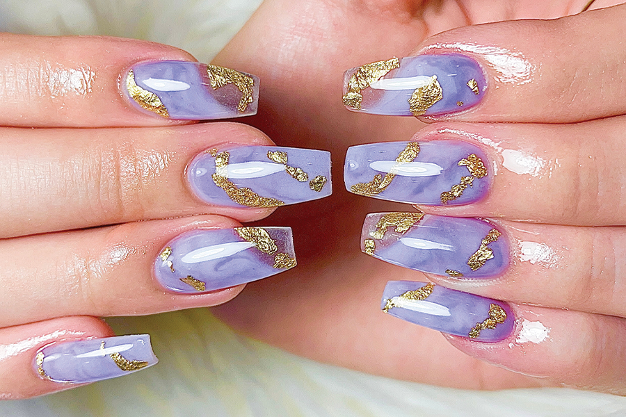 Marbled Nails