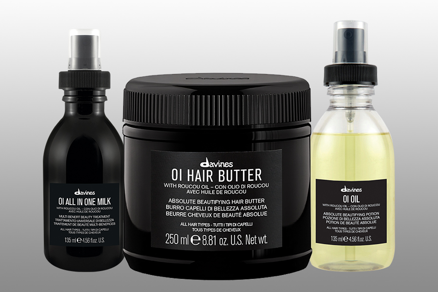 Davines OI Hair Butter, OI All In One Milk/ OI Oil