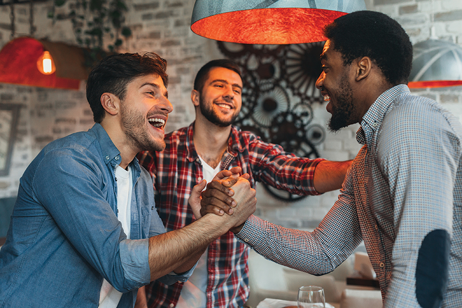 Men's-only wellness retreats and workshops
