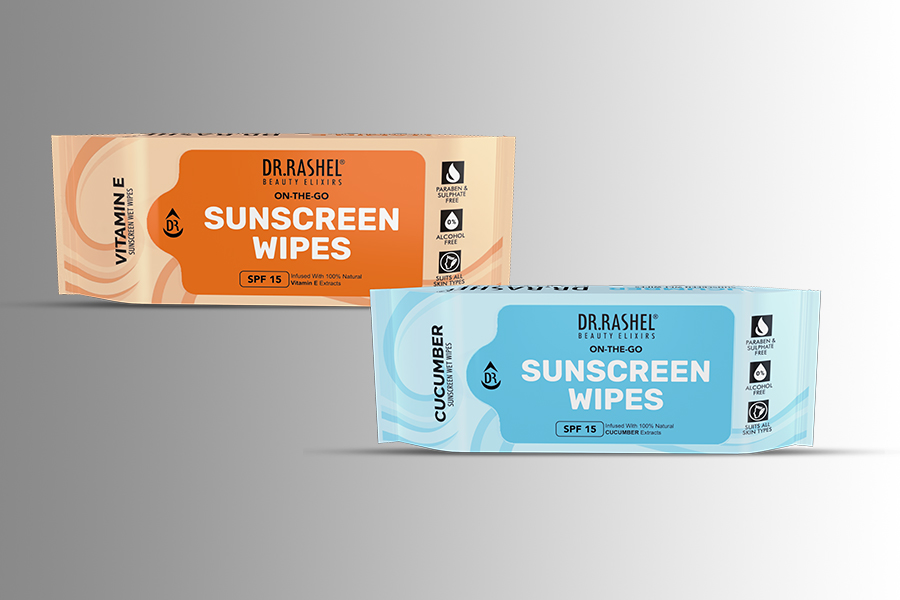 DR.RASHEL Sunscreen Wipes SPF 15