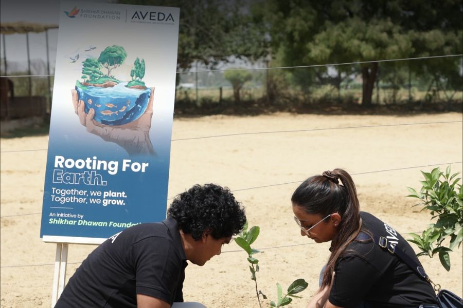 Aveda Celebrates Earth Day With Tree Plantation and Animal Welfare Drive in India