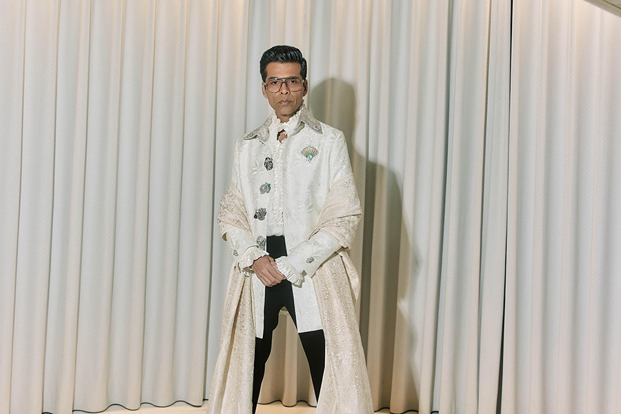 Karan Johar looks regal at the Cannes Film Festival