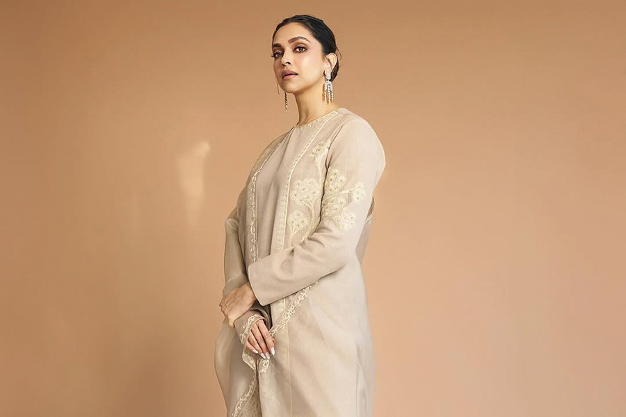 Deepika Padukone steps out in a custom Masaba Gupta kurta set