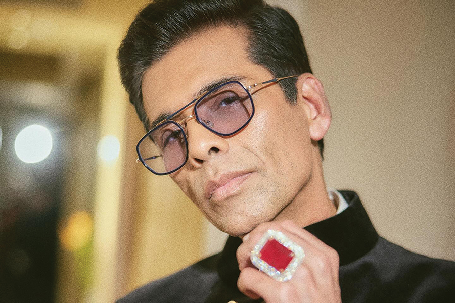 Karan Johar looks colossal in a Manish Malhotra kurta