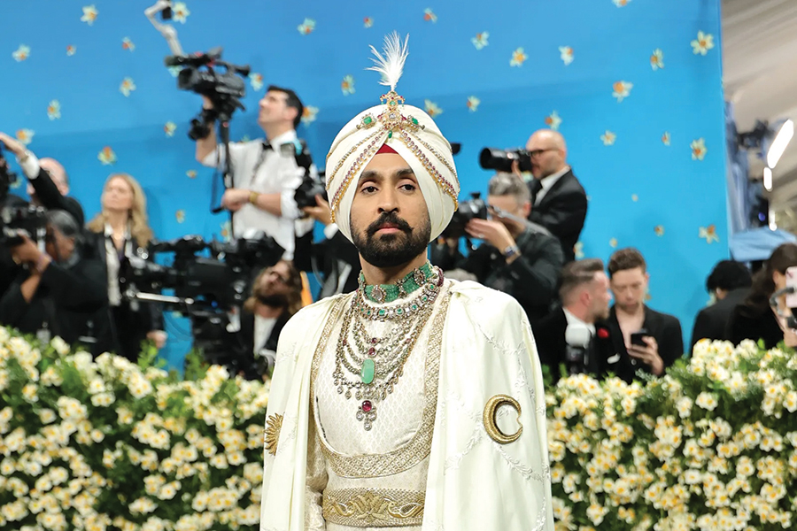 Diljit Dosanjh exudes royalty at the 2025 Met Gala
