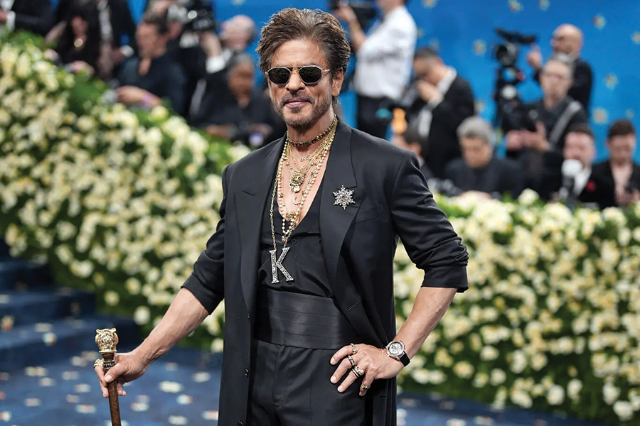 Shah Rukh Khan makes a grand debut at the 2025 Met Gala