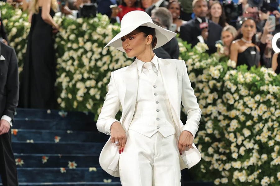 Zendaya suits up for the 2025 Met Gala