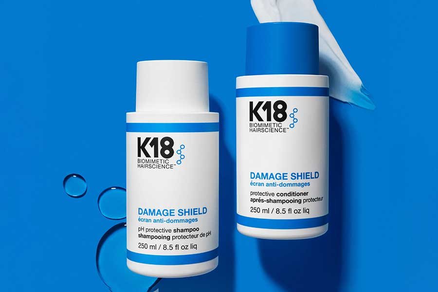 K18 Damage Shield pH Protective Shampoo & Conditioner
