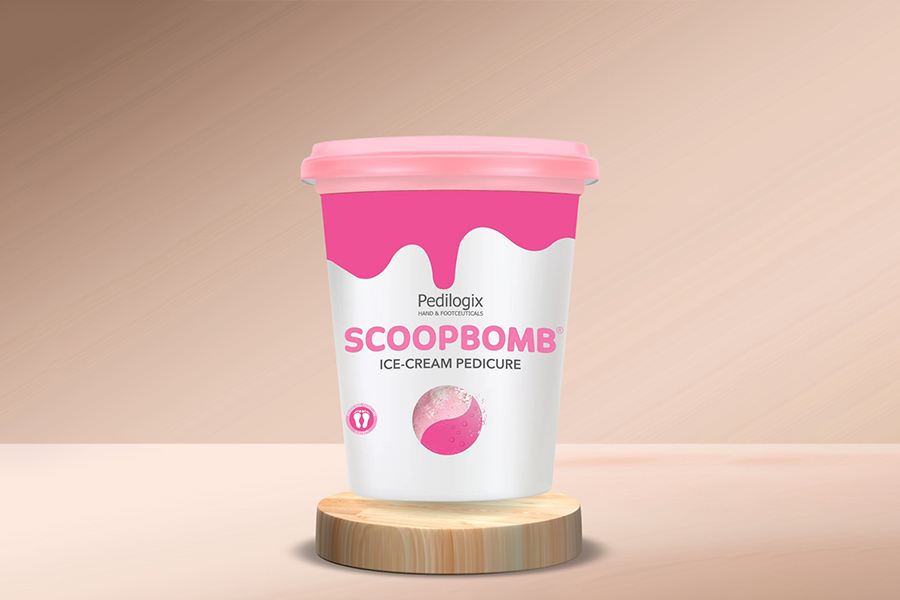 O3+ Pedilogix Scoop Bomb Ice Cream Pedicure Kit