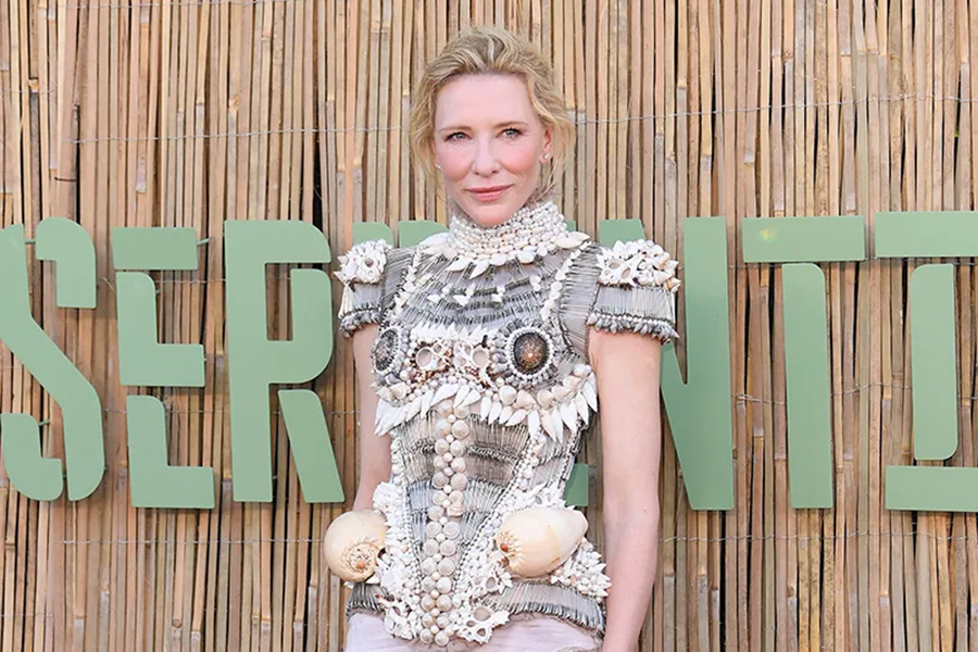 Cate Blanchett Turns Heads in Dilara Findikoglu