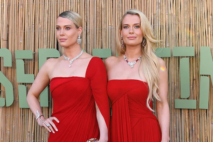 Lady Amelia Spencer and Lady Eliza Spencer Exude Elegance in Anamika Khanna
