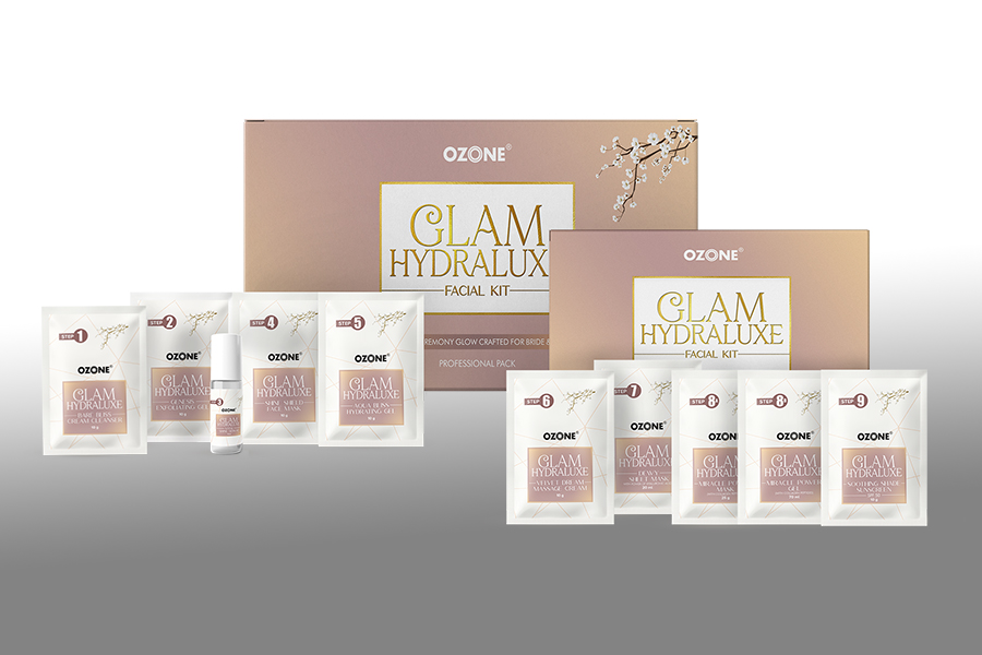 Ozone Glam Hydraluxe Facial Kit
