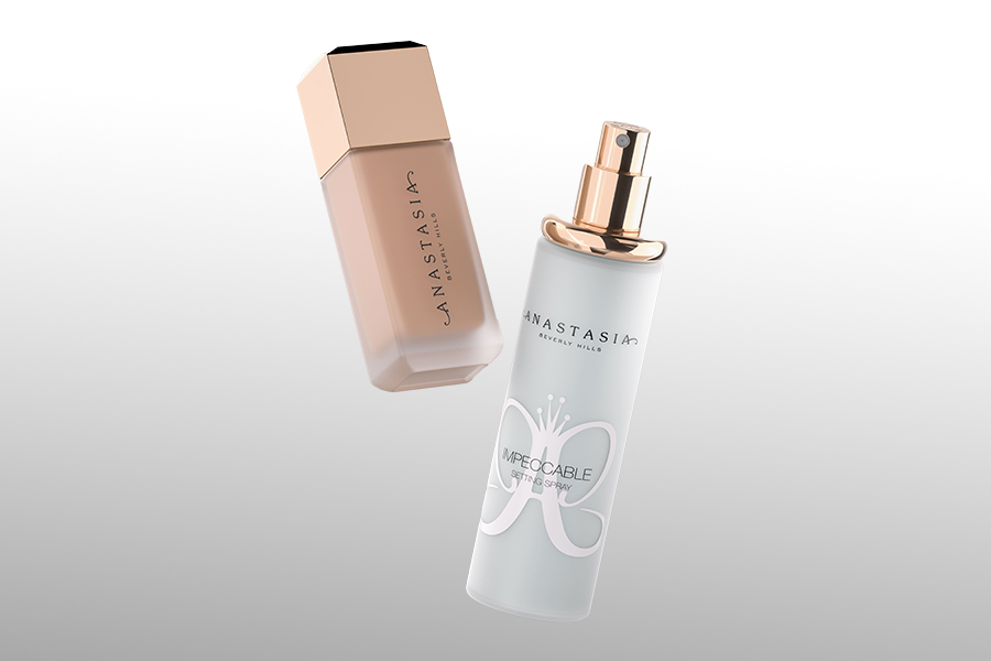 Anastasia Impeccable Blurring Matte Foundation and Setting Spray