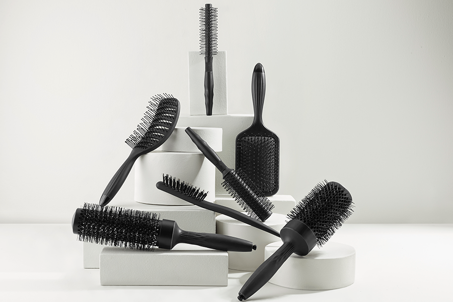 Ikonic Professional unveils a new standard in styling brushes with the Ebony Collection