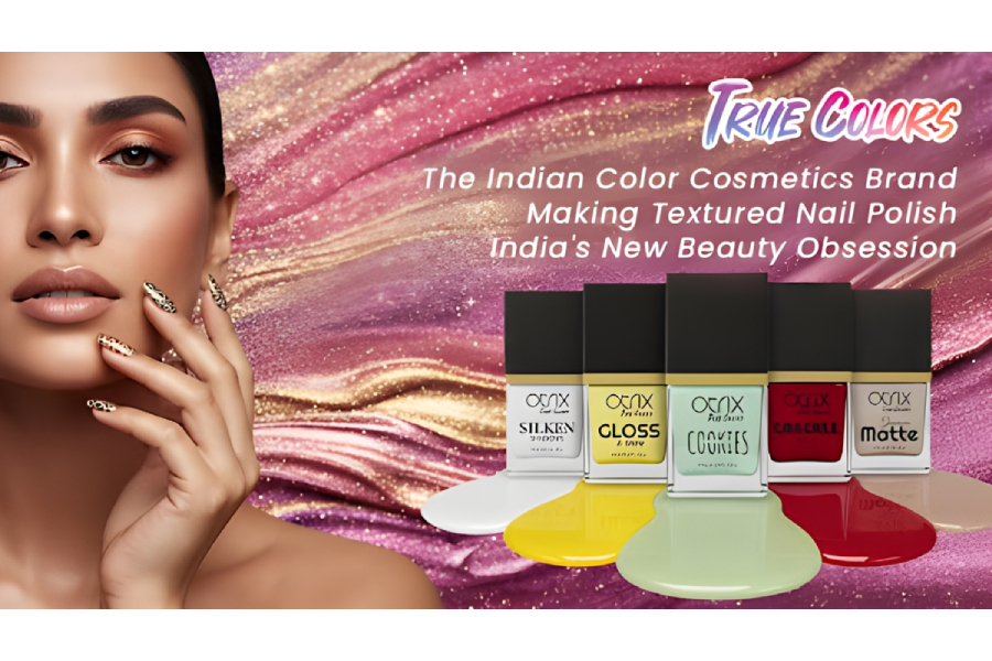 True Colors Enters India’s D2C Beauty Race with Textured Nail Colors