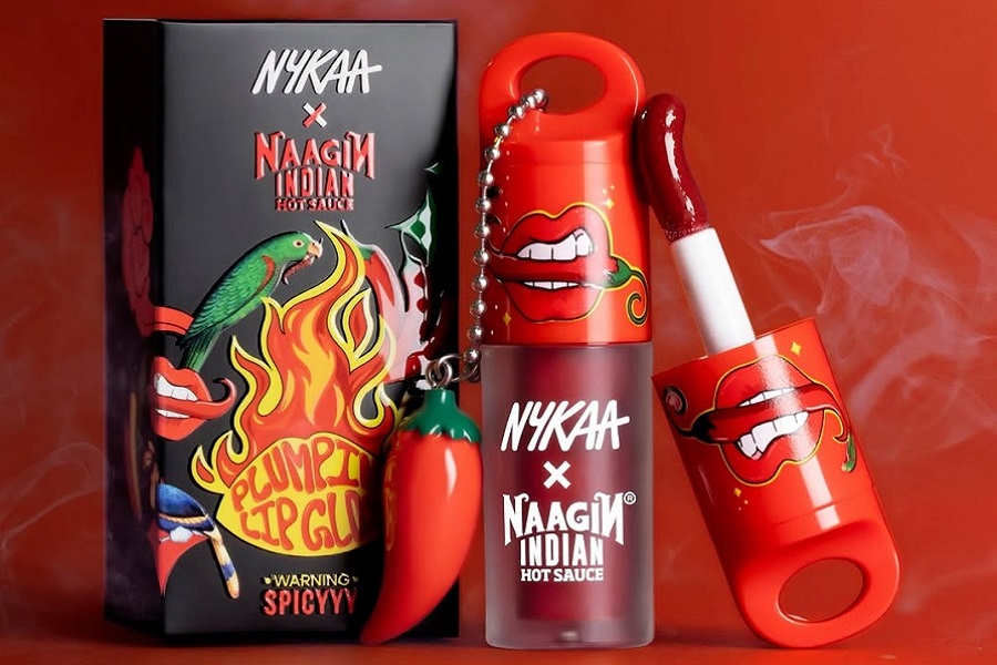 Nykaa Cosmetics and Naagin Team Up for Limited-Edition Plumping Gloss Inspired by India’s Love for Spice