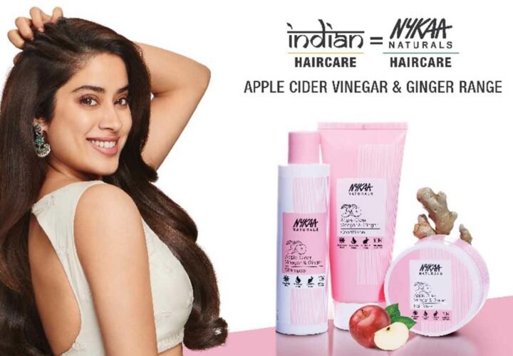 Janhvi Kapoor features in Nykaa Naturals Hair campaign