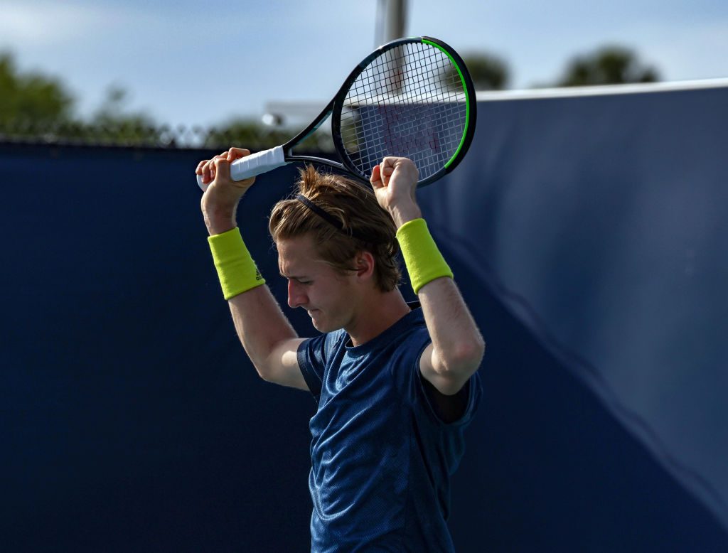 Sebastian has his goals clear and his sat nav on and ready to embrace the next on-court challenge. ©Mark Brown/Getty Images