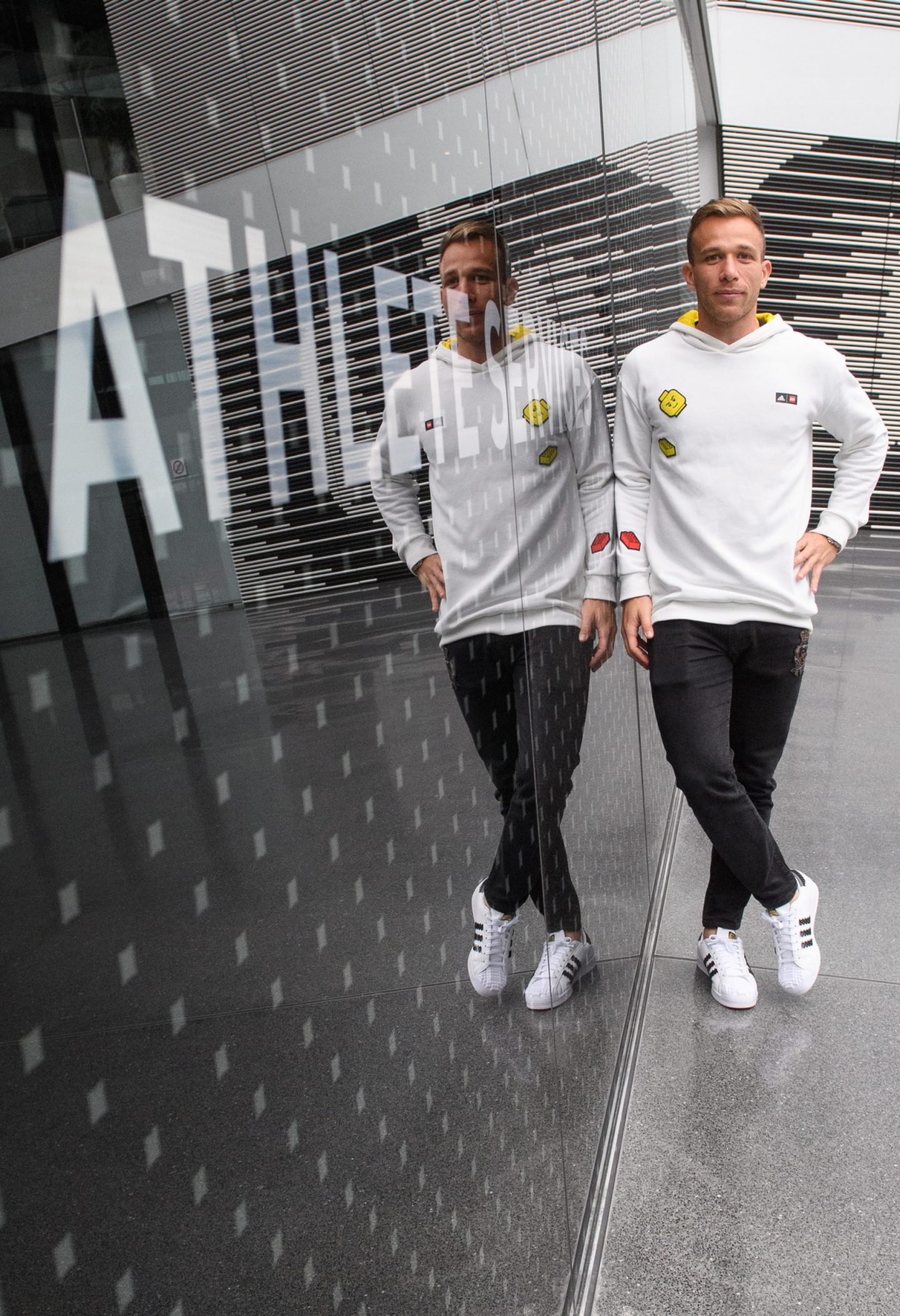 The final stop for Arthur was a visit with Athlete Services who continue the work of Adi Dassler to this day.