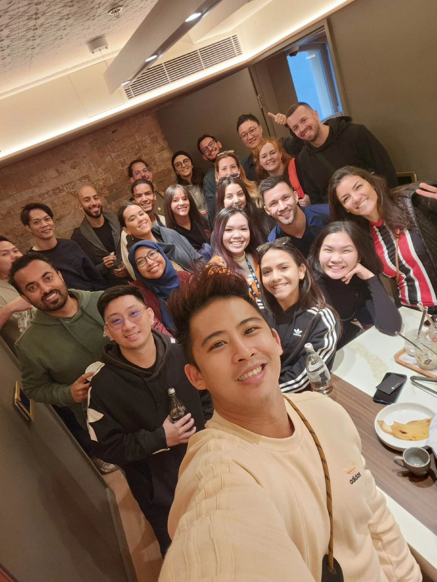 Our team, briefed and ready to capture their World Cup week in Sydney.