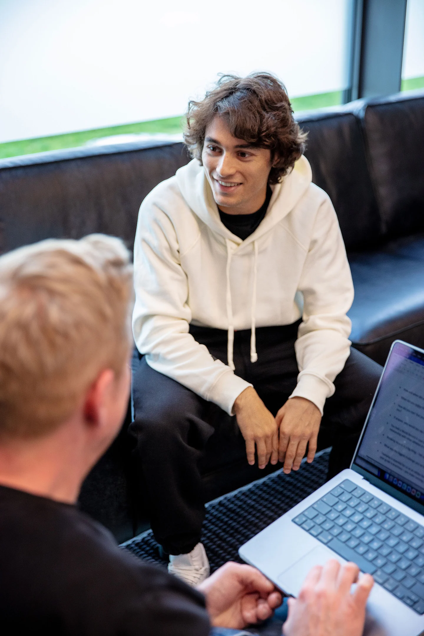 Nasos takes some time from his busy schedule to share his story.