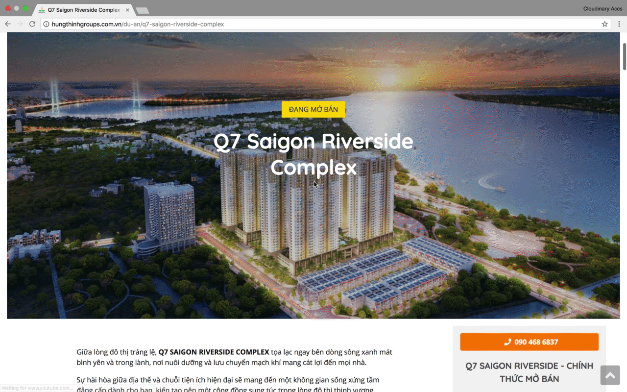Hình 2.2 – DEMO Thanh sticky bar trên desktop