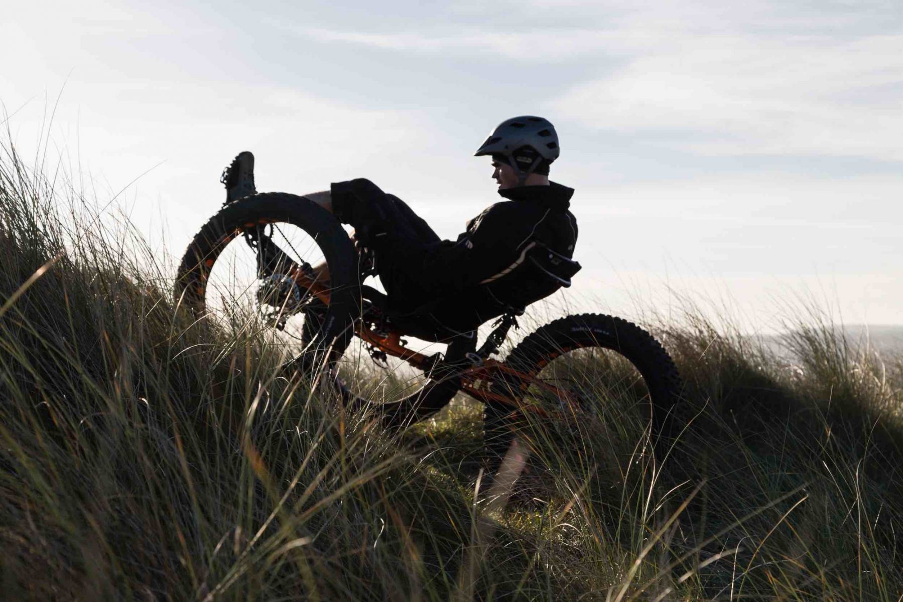 Trike on a hill