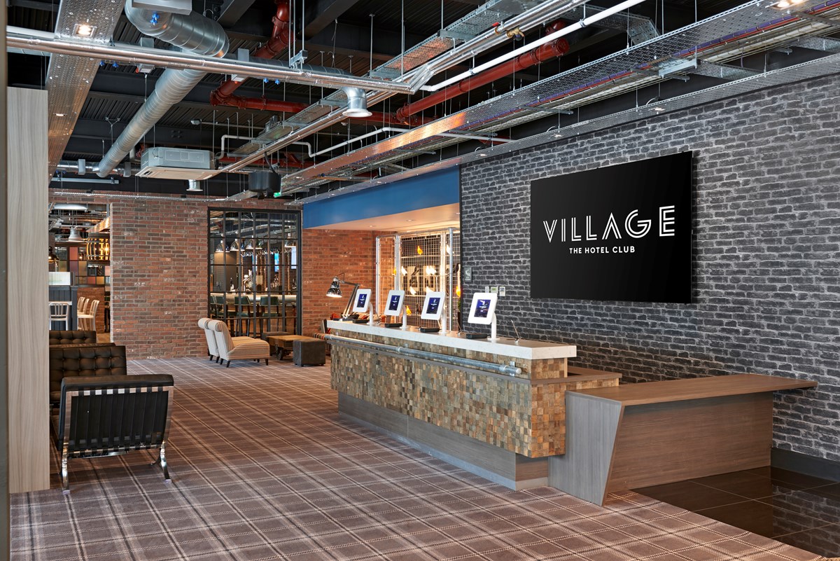 Reception at the Village hotel Glasgow