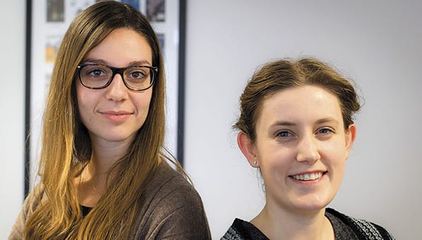 Isobel Urwin and Alessia Gambarotto