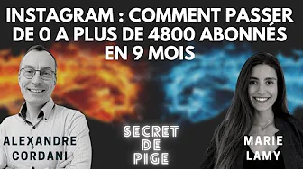 Instagram Comment passer de 0 à plus de 4800 abonnés en 9 mois