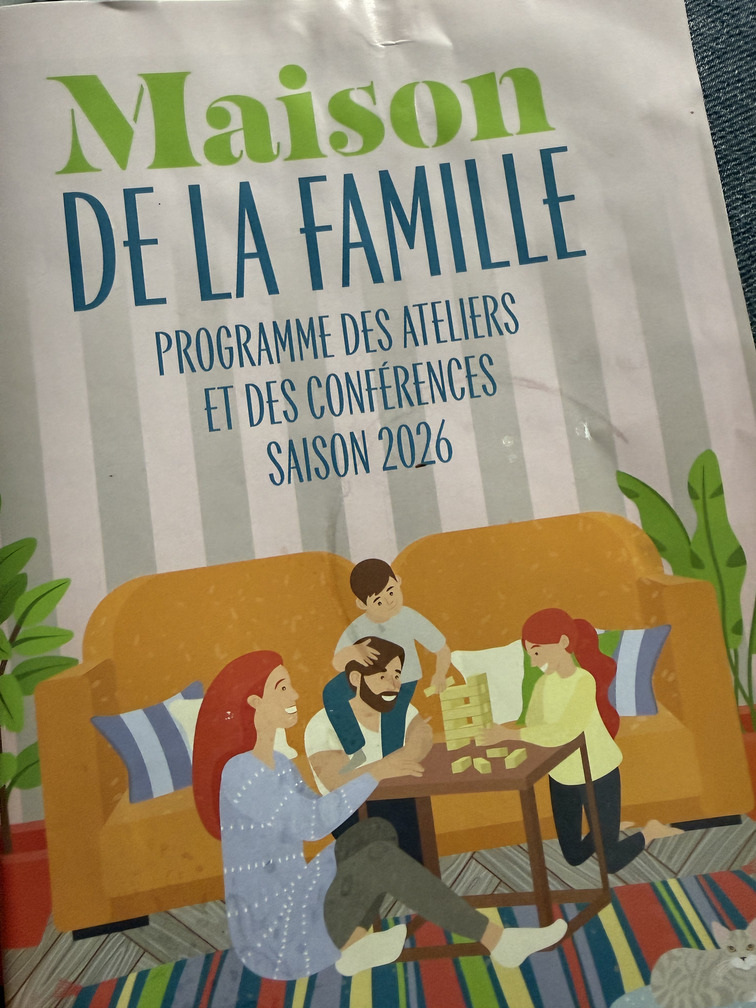 Couverture du programme de la Maison de la Famille de Saint-Mandé
