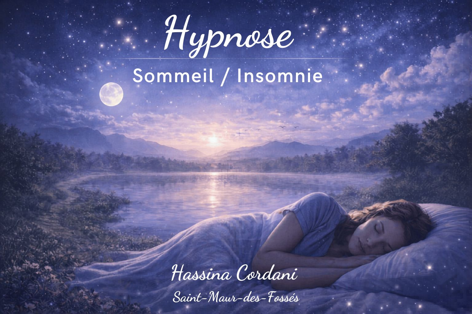 Hypnose sommeil insomnie à Saint-Maur-des-Fossés avec Hassina Cordani