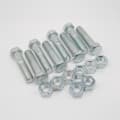 DOM 6" & 8" FLG BOLT & NUT SET ZINC CONSISTING OF 8 EA 3/4"X3-1/2" BOLT W/ HEX NUT (BOXED) LESS GASKET ** DOMESTIC **