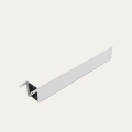 Runtal® PC-10 Vertical Pipe Cover, For Use With UF-2/UF-3/UF-4 Series Baseboard/Wallpanel, White
