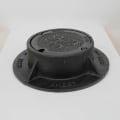 Olympic 14-6132SETLT M1007 Locking Ring and Cover, 15 in OD x 8 in ID x 4 in H, Cast Iron