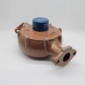 HERSEY 572DI 2" US GALLON VISUAL READ WATER METER FLGD NYLON COATED DI BODY W0PN201