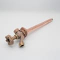 Woodford® 17W-10-MH Model 17 Anti-Siphon Freezeless Wall Faucet, 1/2 in, Wirsbo® Tube, 10 in THK Wall, 125 psi, Domestic