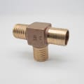 LEGEND 312-106NL Tee, 1-1/4 in Nominal, Insert End Style, Bronze, Import