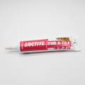 Loctite® Polyseamseal® 1723240 Tub and Tile Adhesive Caulk, 5.5 oz Squeeze Tube, Almond, Acrylic Latex Base