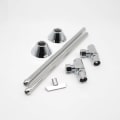 MCGUIRE LFH2167LK-DF 1/2"IPS X 1/2"OD HEAVY DUTY LK SUPPLY KIT, AB1953, DEEP BELL FLANGES