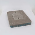 QUAZITE 11X18 TIER 5 METER BOX COVER W/ DROP IN LID POLYMER CONCRETE WITH REBAR FOR METAL DETECTION PG1118WAKM50