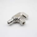 DAHL 611-PRPX3-31 1/2" PROPEX X 3/8" OD MINI-BALL ANGLE STOP LEAD FREE (F1960 CONNECTION)