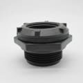 Norwesco® 63931 Double Standard Duty Bulkhead Fitting With EPDM Gasket, 1-1/2 in Nominal, FNPT End Style, Polypropylene