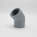 IPEX Corzan® 059168 45 deg Elbow, 1-1/2 in, Socket, SCH 80/XH, CPVC