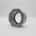 IPEX Corzan® 059397 Reducing Bushing, 4 x 3 in, Spigot x Socket, SCH 80/XH, CPVC