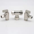DAHL LF-E33-4001 DUAL SHUT-OFF 5/8"ODX3/8"ODX3/8"OD STRAIGHT COMP